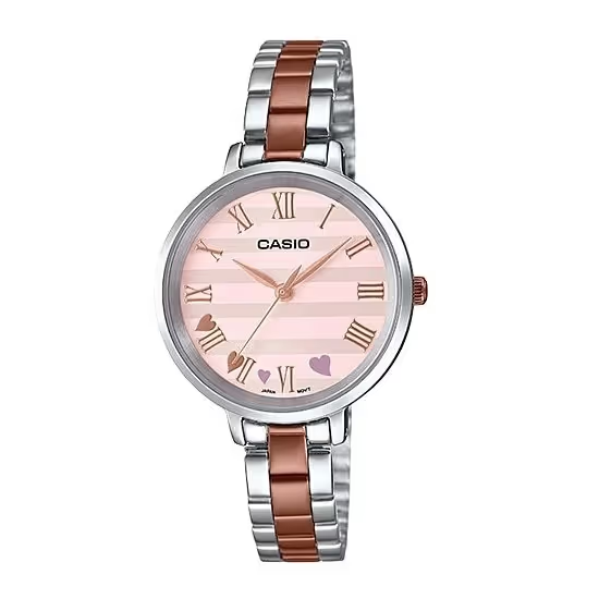 Casio Analog Women's Watch LTP-E160RG-4ADF