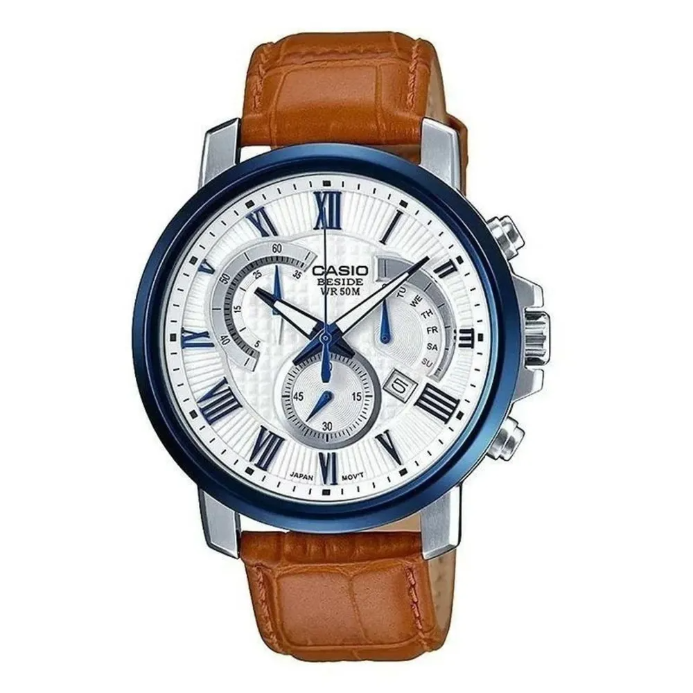 Casio Analog Men's Watch BEM-520BUL-7A2VDF