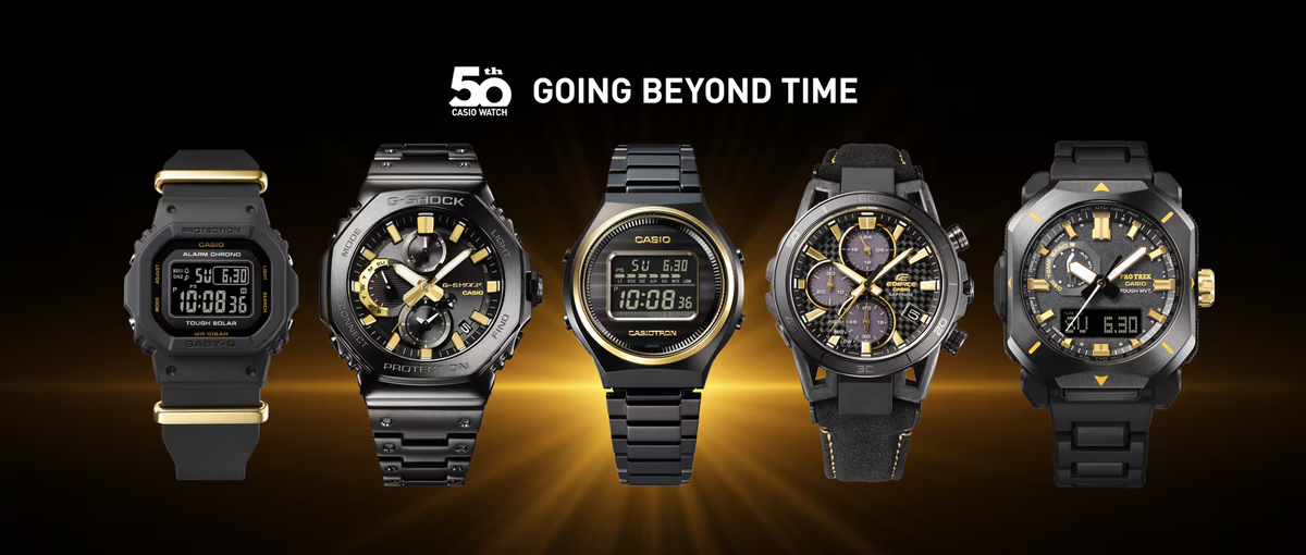 G-Shock Men's Watch 50th Anniversary Full Metal GMC-B2100ZE-1ADR