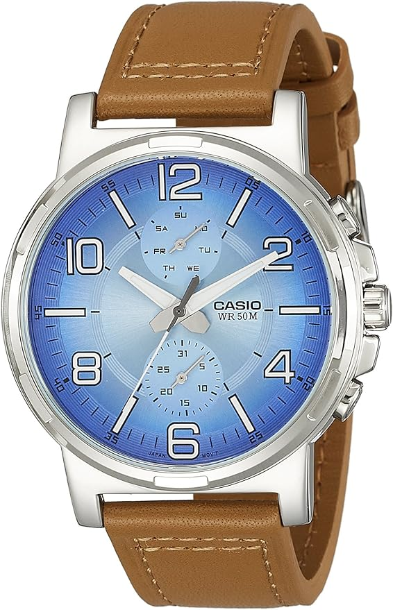 Casio Analog Men's Watch MTP-E313L-2B2VDF