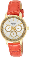 Casio Analog Women's Watch LTP-2087GL-4AVDF