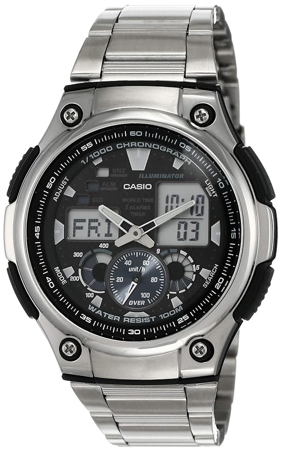 Casio Analog-Digital Men's Watch AQ-190WD-1AVDF