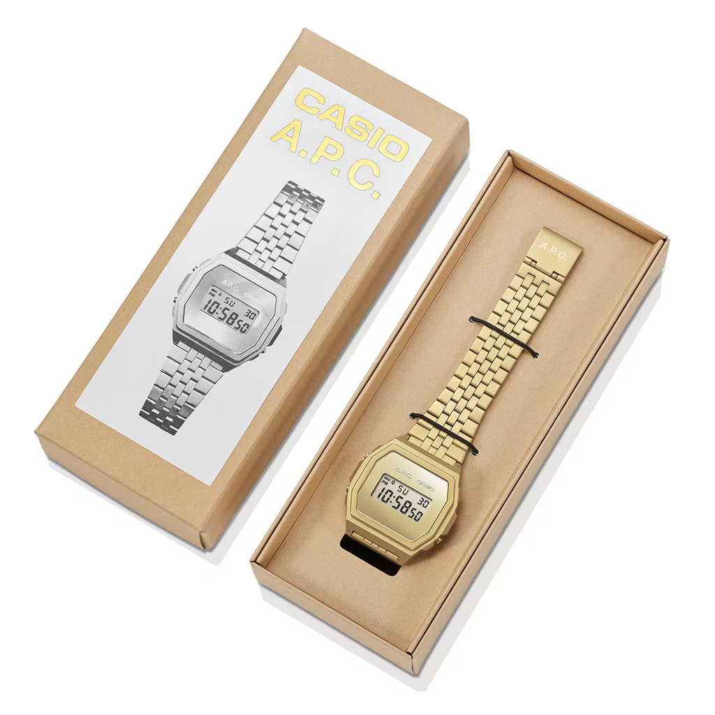 Casio Vintage A.p.c Collaboration Model A1000ACG-9DR
