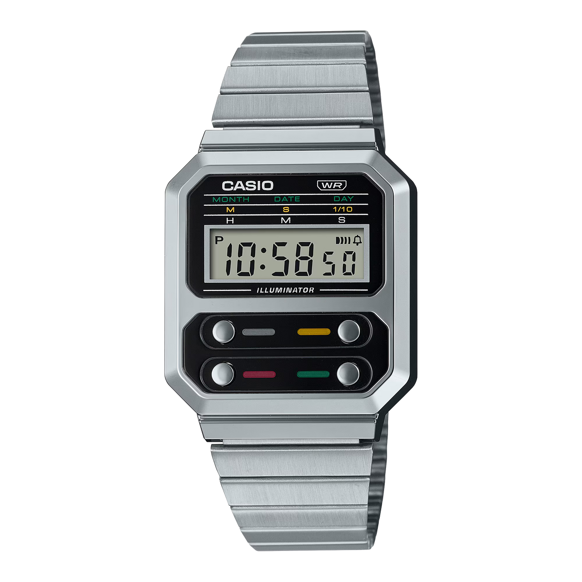 Casio Vintage Digital Unisex Watch A100WE-1ADF
