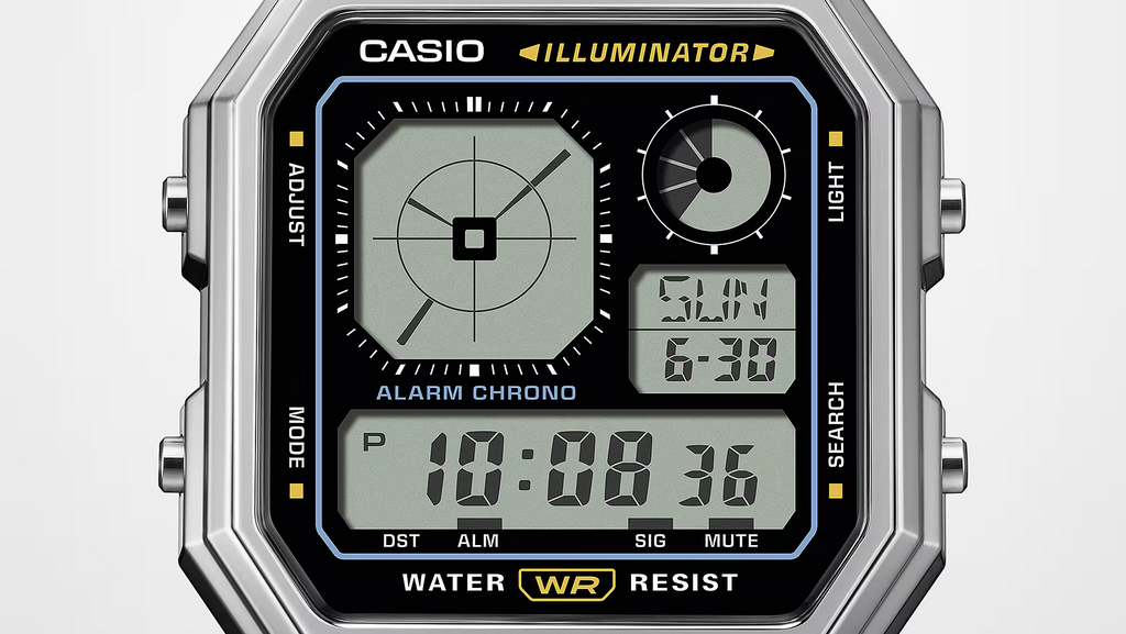 Casio Digital Vintage Unisex Watch A130WEGG-1ADF