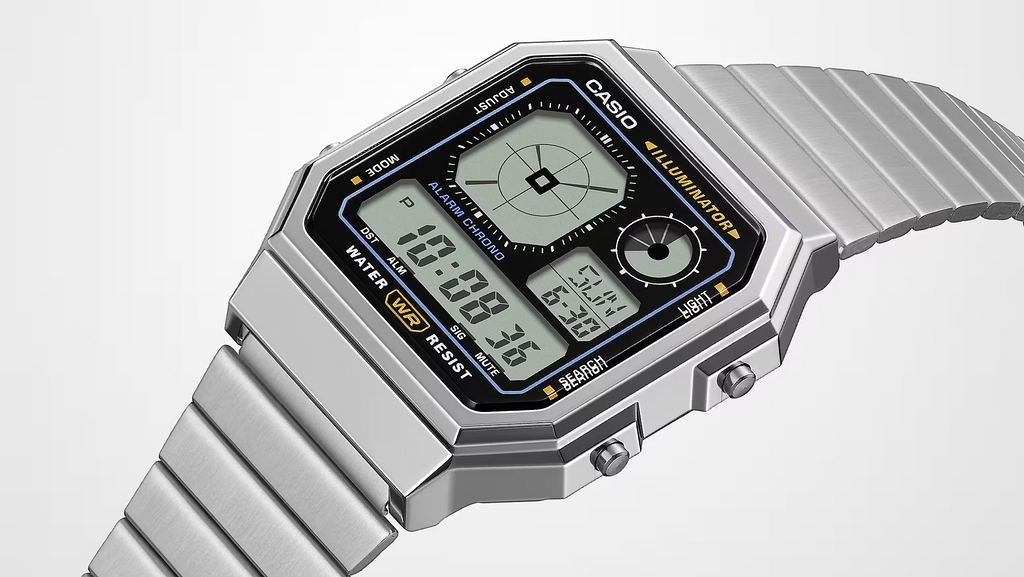 Casio Digital Vintage Unisex Watch A130WEGG-1ADF