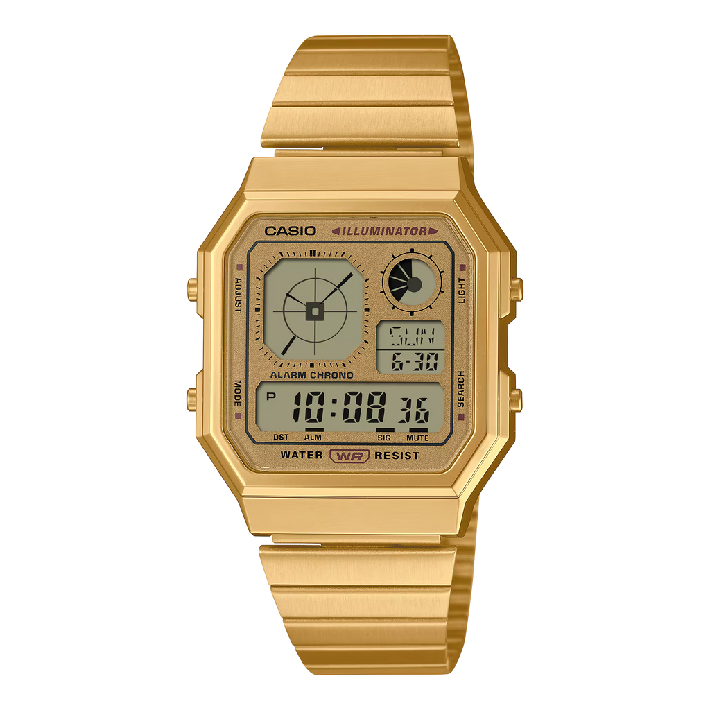 Casio Digital Vintage Unisex Watch A130WEG-9ADF