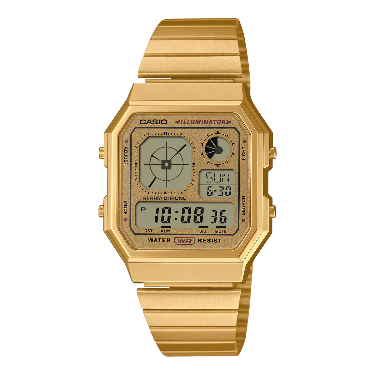 Casio Digital Vintage Unisex Watch A130WEG-9ADF
