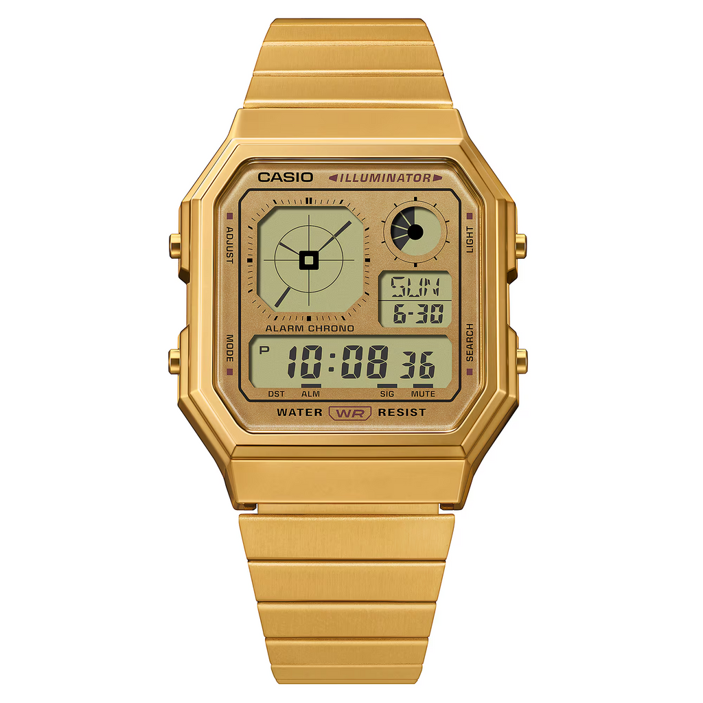 Casio Digital Vintage Unisex Watch A130WEG-9ADF
