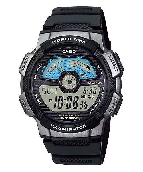 Casio Standard Digital Watch AE-1100W-1AVDF