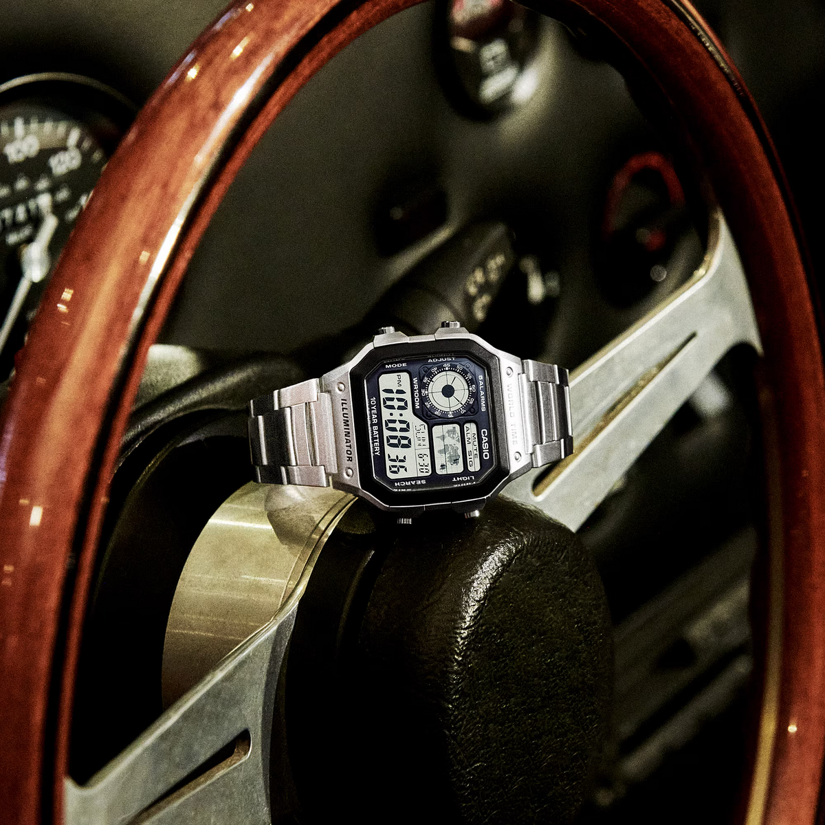 Casio Digital Men's Watch AE-1200WHD-1AVDF