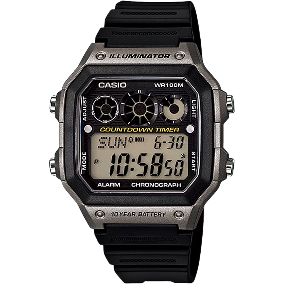 Casio Digital Men's Watch AE-1300WH-8AVDF