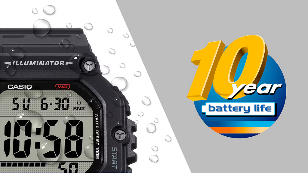 Casio Standard Digital Watch AE-1600H-5AVDF