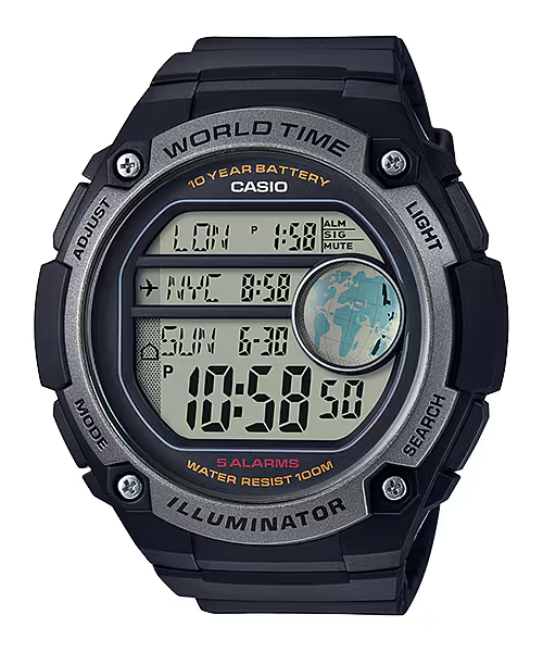 Casio Digital Men's Watch AE-3000W-1AVDF
