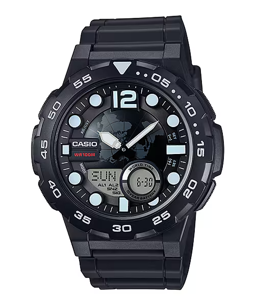 Casio Analog-Digital Men's Watch AEQ-100W-1AVDF