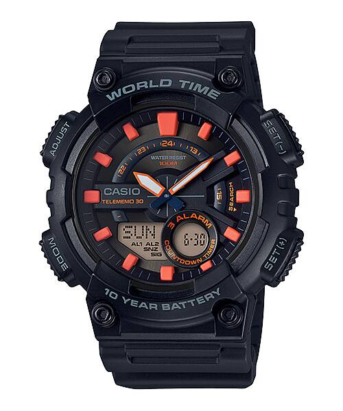 Casio Analog-Digital Men's Watch AEQ-110W-1A2VDF