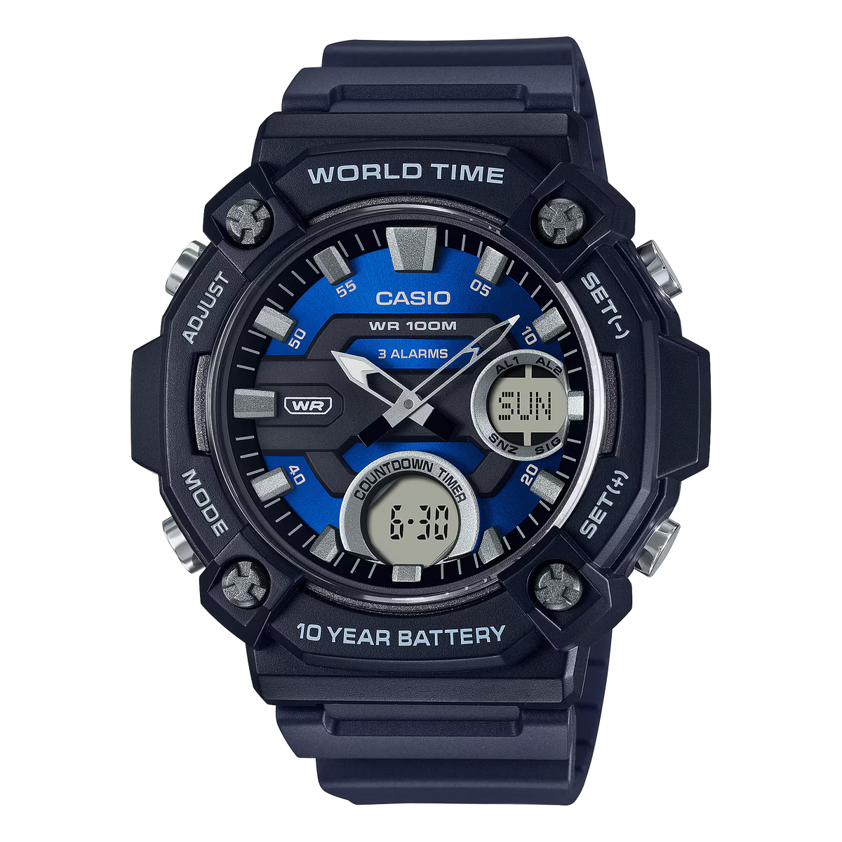 Casio Analog-Digital Men's Watch AEQ-120W-2AVDF