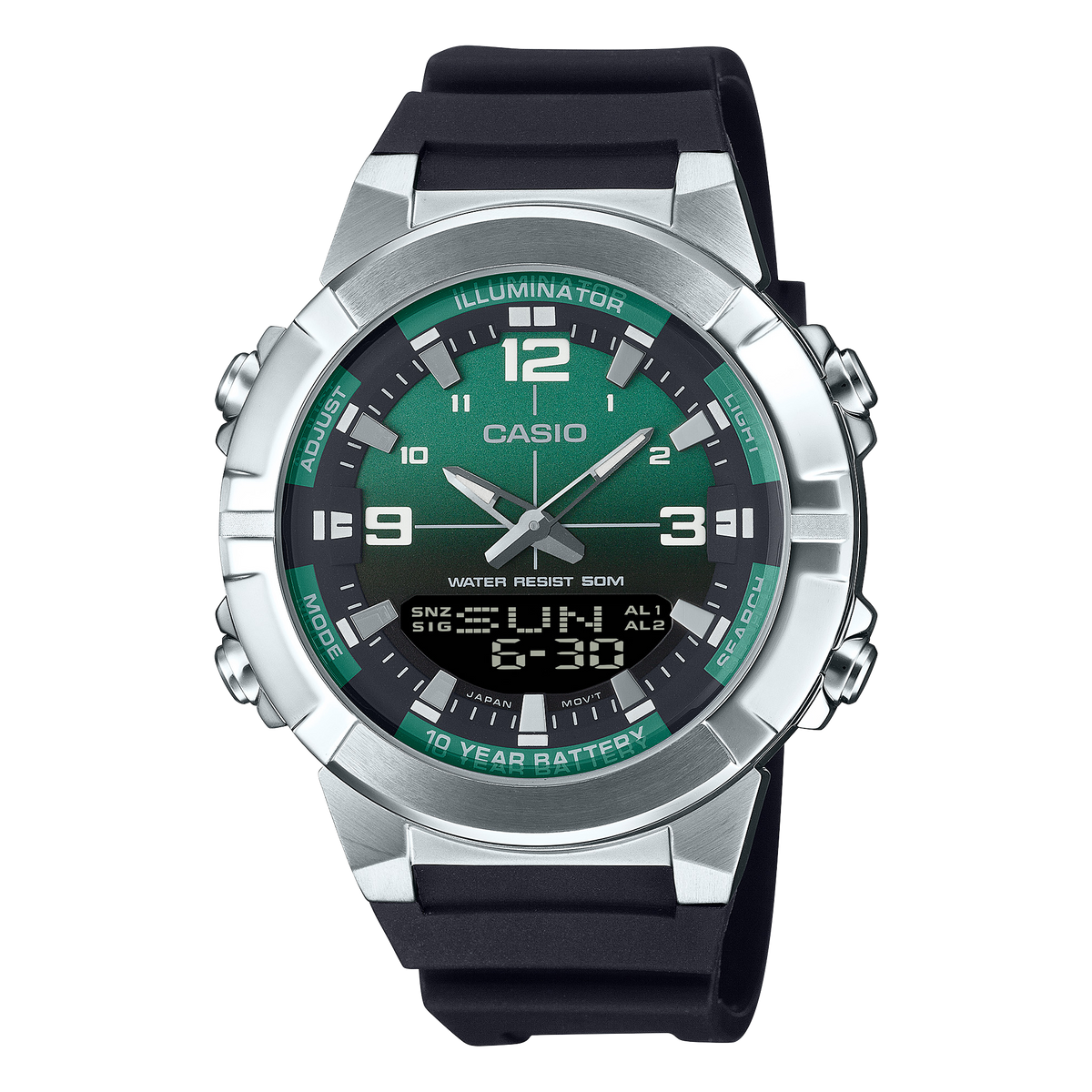 Casio Analog-Digital Combination Men's Watch AMW-870A-3AVDF