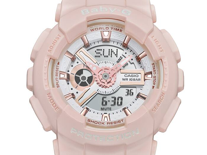 Baby-G Casual Women's Watch BA-110RG-4ADR