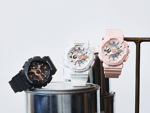 Baby-G Casual Women's Watch BA-110RG-4ADR