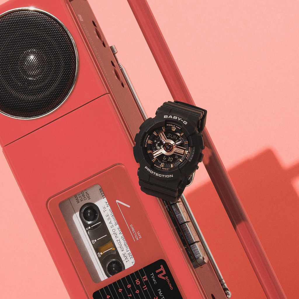 Baby-G Casual Women's Watch BA-110RG-1ADR