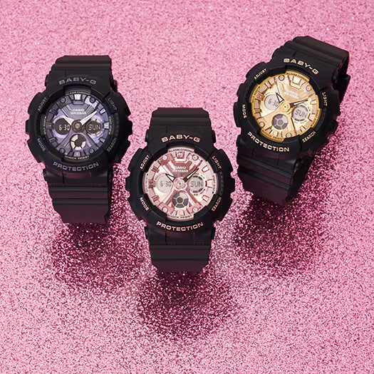 Baby-G Casual Women's Watch BA-130-1A4DR