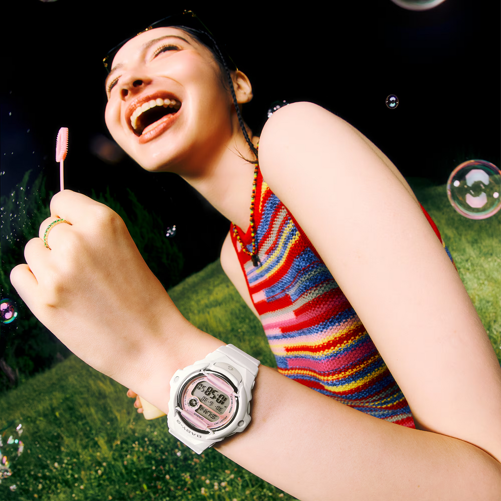 Baby-G Digital Glitter Black Women's Watch BG-169GD-7DR