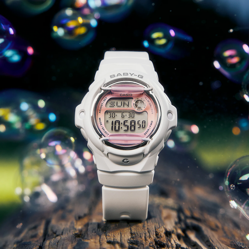 Baby-G Digital Glitter Black Women's Watch BG-169GD-7DR