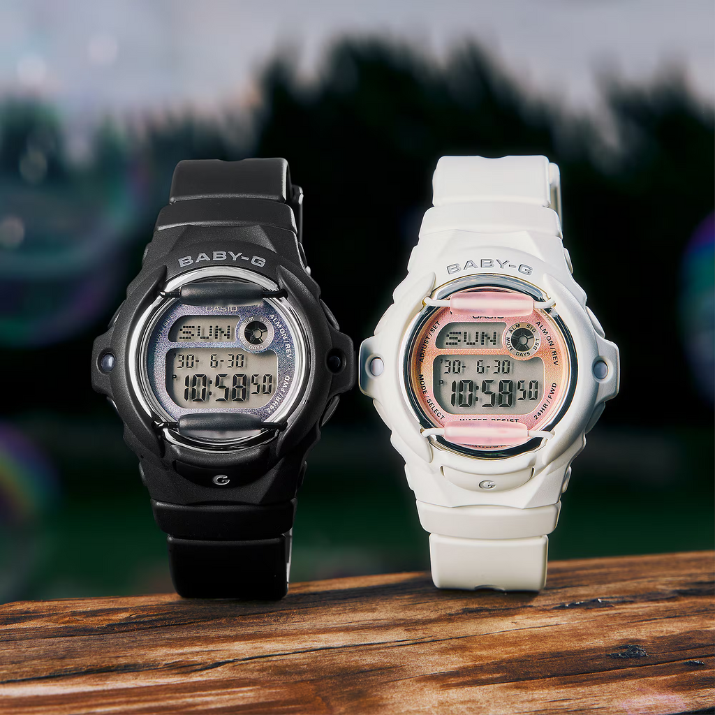 Baby-G Digital Glitter Black Women's Watch BG-169GD-7DR