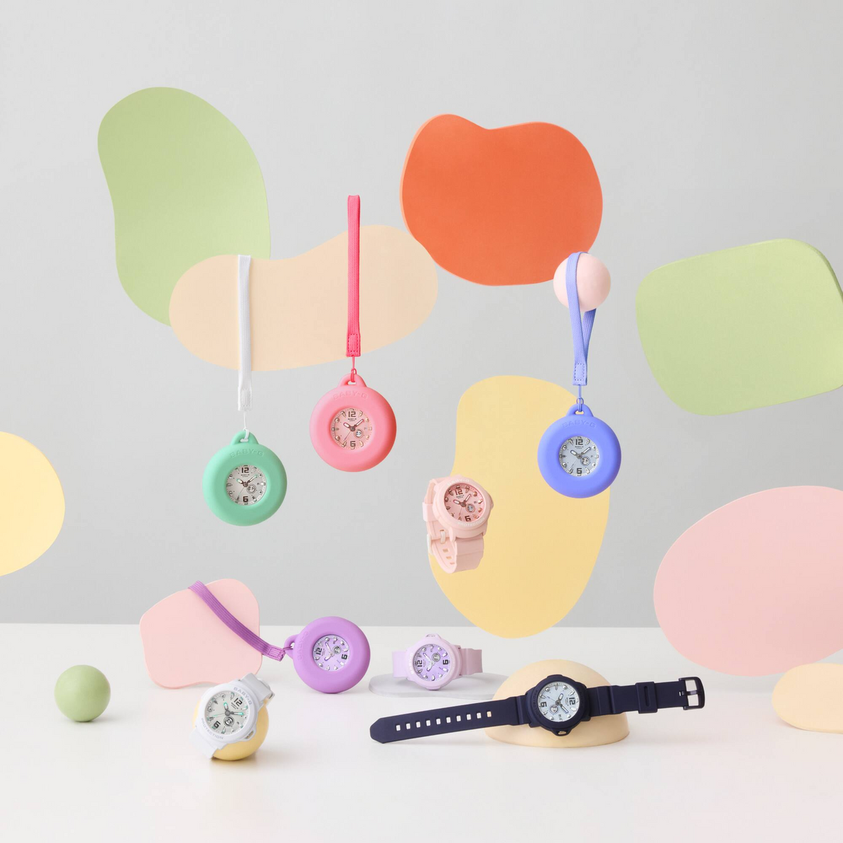 Baby-G ＋Plus Two-way Watch Charm BGA-15K-7ADR