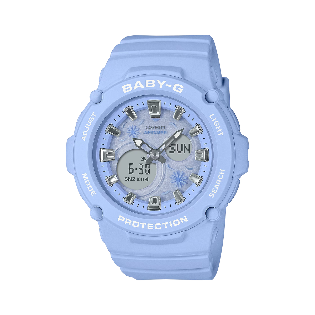 Casio Baby-G BGA-270FL-2ADR Analog-Digital Ladies Watch, Blue