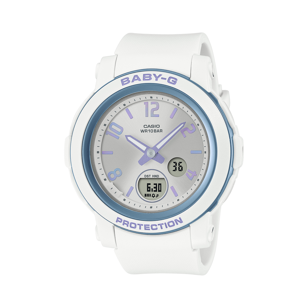 Casio Baby-G BGA-290DR-7ADR Analog-Digital Ladies Watch, White