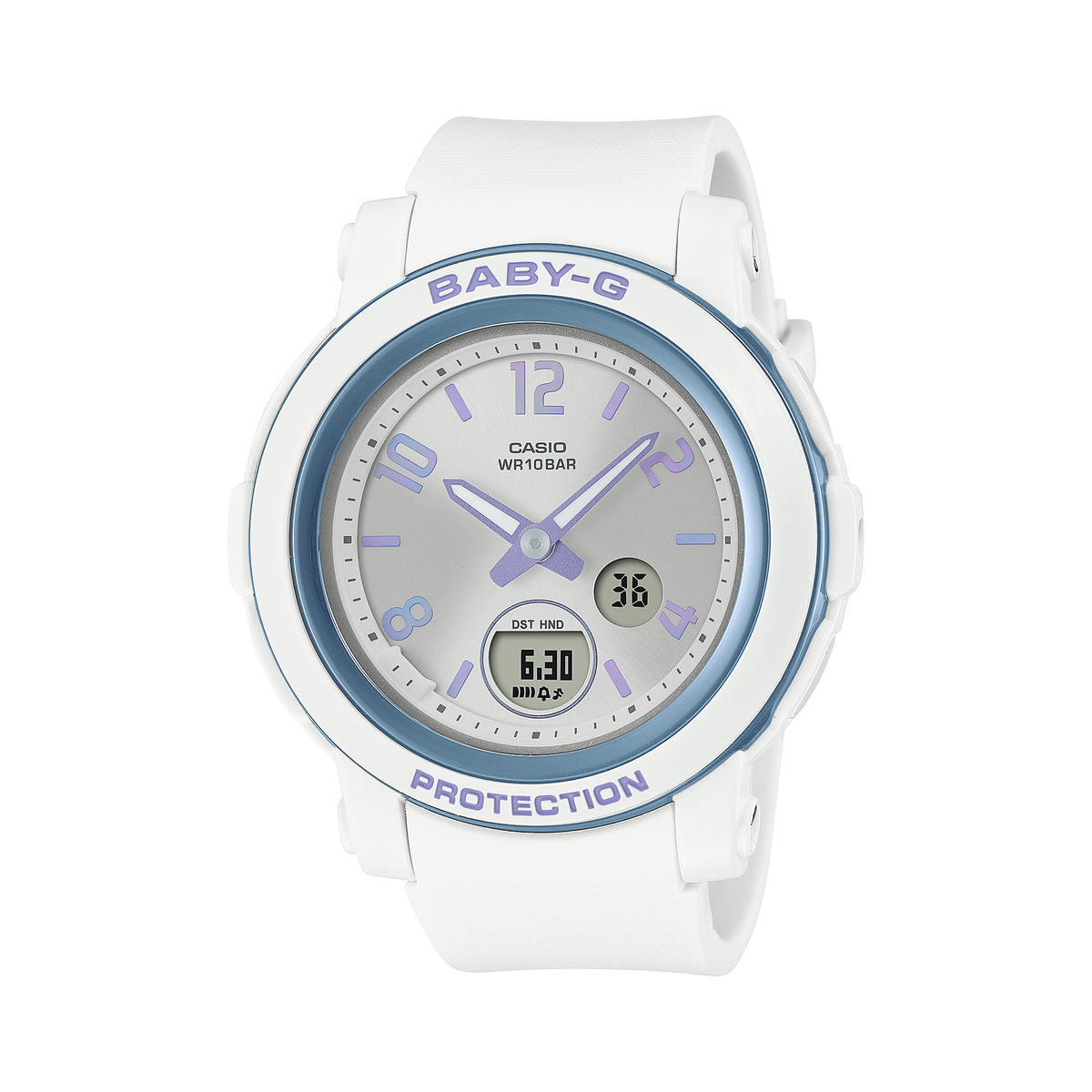 Casio Baby-G BGA-290DR-7ADR Analog-Digital Ladies Watch, White