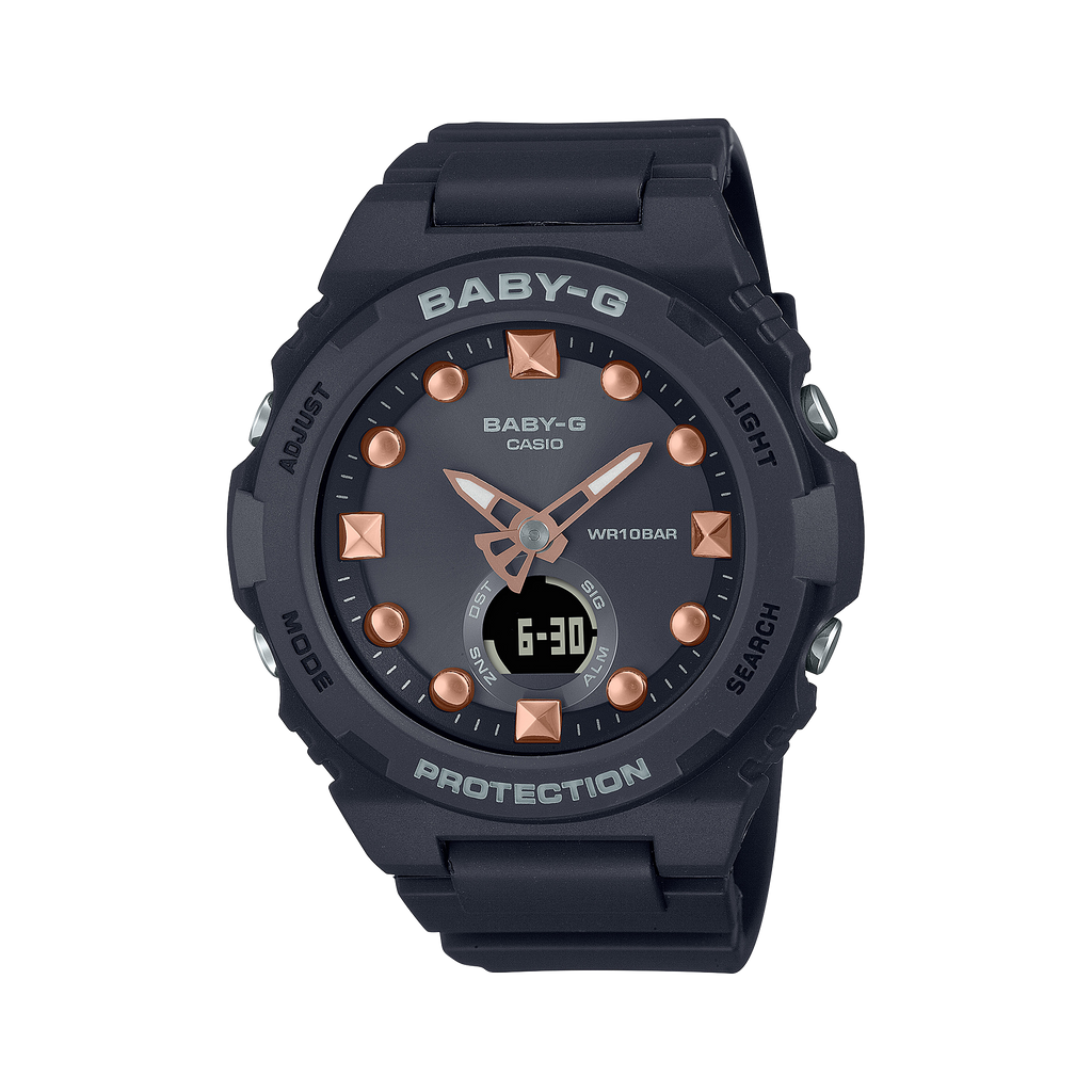 Casio Baby-G BGA-320-1ADR Analog-Digital Women's Watch Black