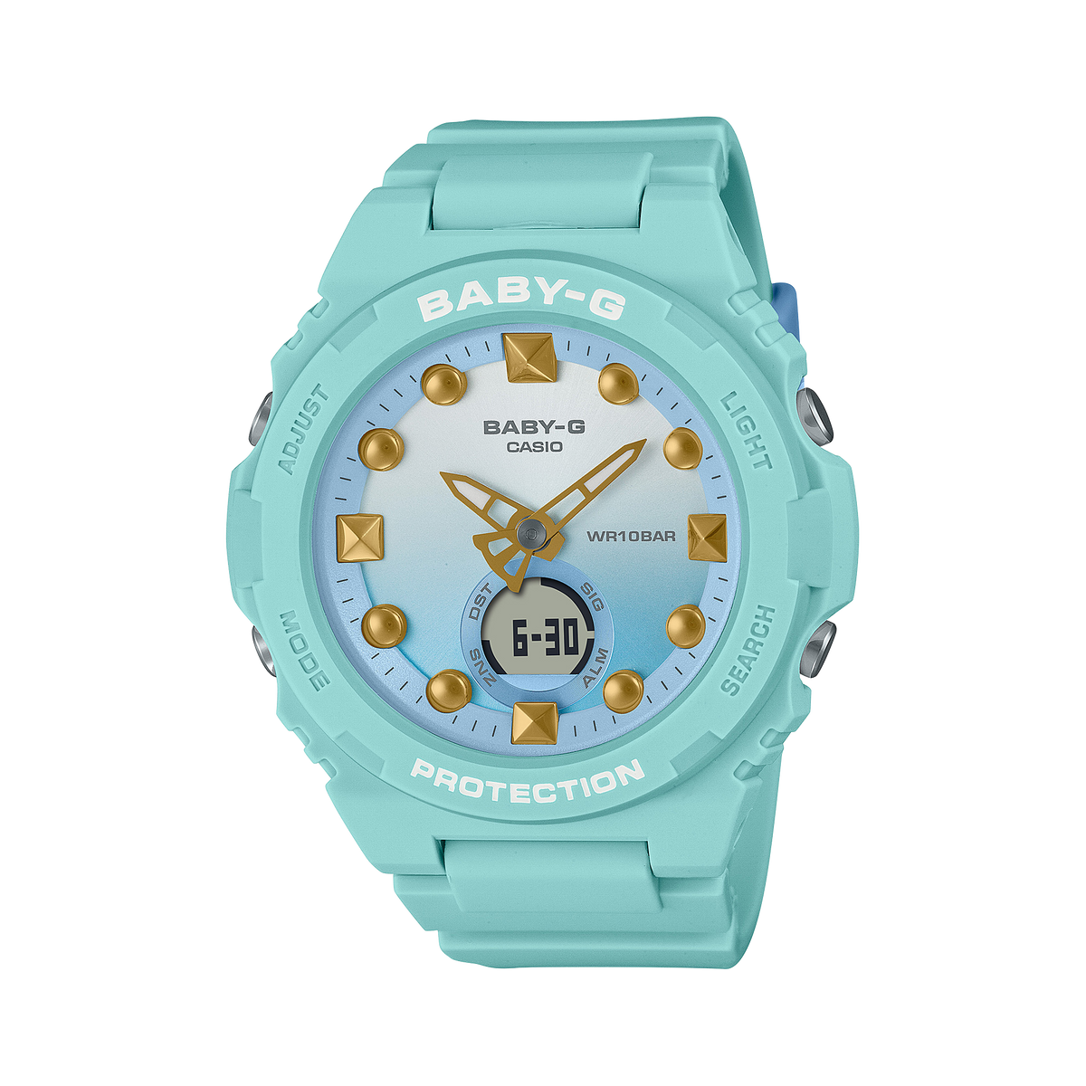 Casio Baby-G BGA-320-3ADR Analog-Digital Women's Watch Green
