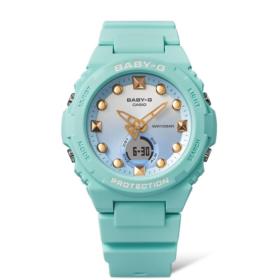 Casio Baby-G BGA-320-3ADR Analog-Digital Women's Watch Green