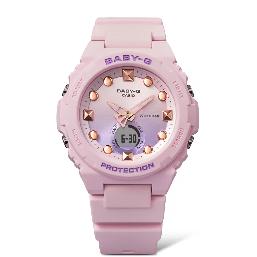 Casio Baby-G BGA-320-4ADR Analog-Digital Women's Watch Pink