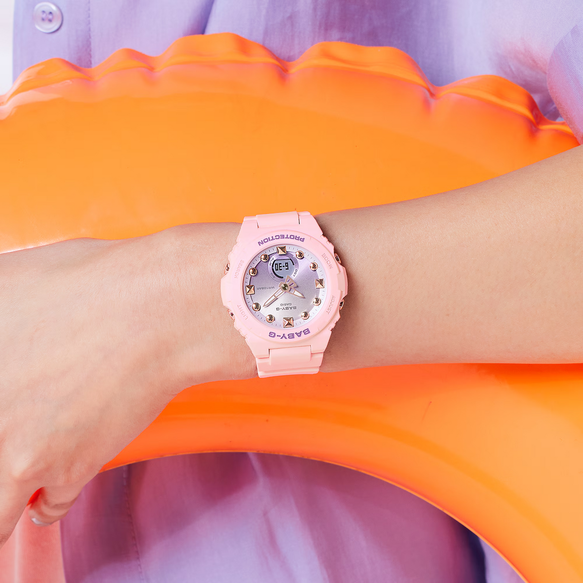 Casio Baby-G BGA-320-4ADR Analog-Digital Women's Watch Pink