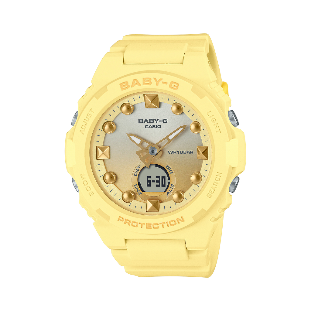 Casio Baby-G BGA-320-9ADR Analog-Digital Women's Watch Yellow
