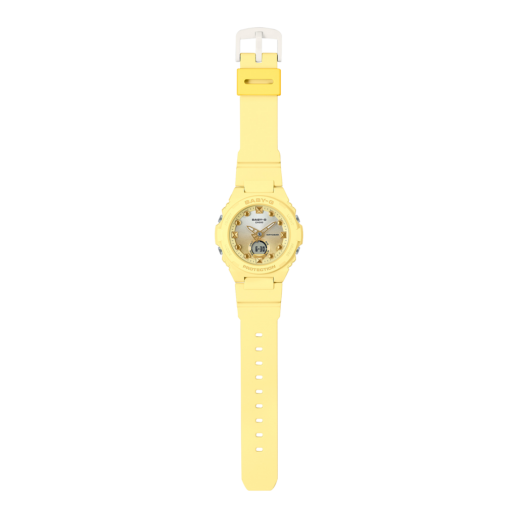 Casio Baby-G BGA-320-9ADR Analog-Digital Women's Watch Yellow
