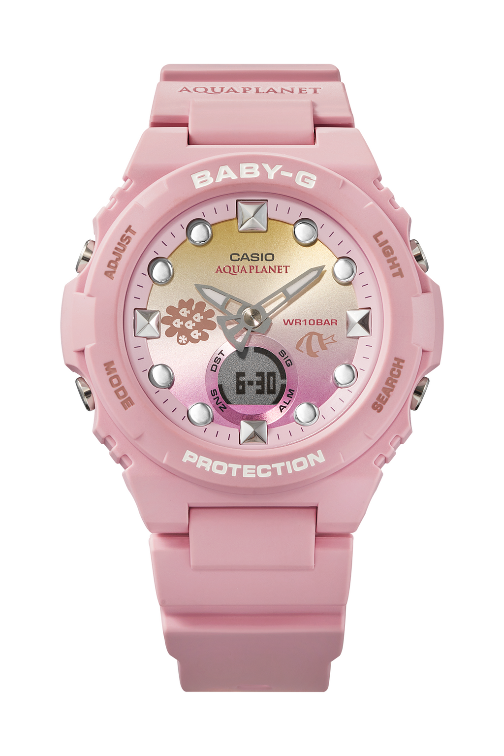 Casio Baby-G BGA-320AQ-4ADR Analog-Digital Women's Watch Pink
