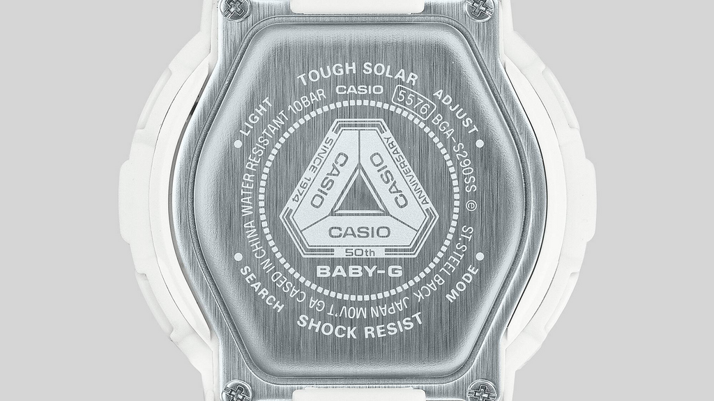 Baby-G Women's BGA-S290SS-2ADR 50th Anniversary Watch