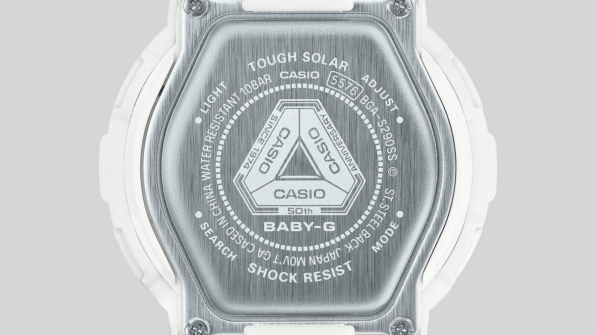 Baby-G Women's BGA-S290SS-2ADR 50th Anniversary Watch