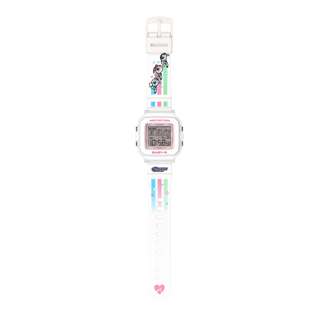 Baby-G+ Plus The Powerpuff Girls Collaboration Model BGD-10KPP-7DR