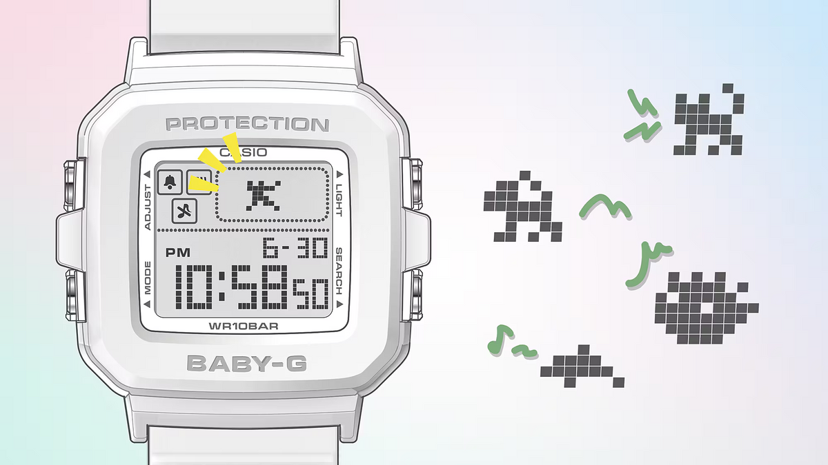 Baby-G+ Plus Digital Women's Watch BGD-10L-4DR