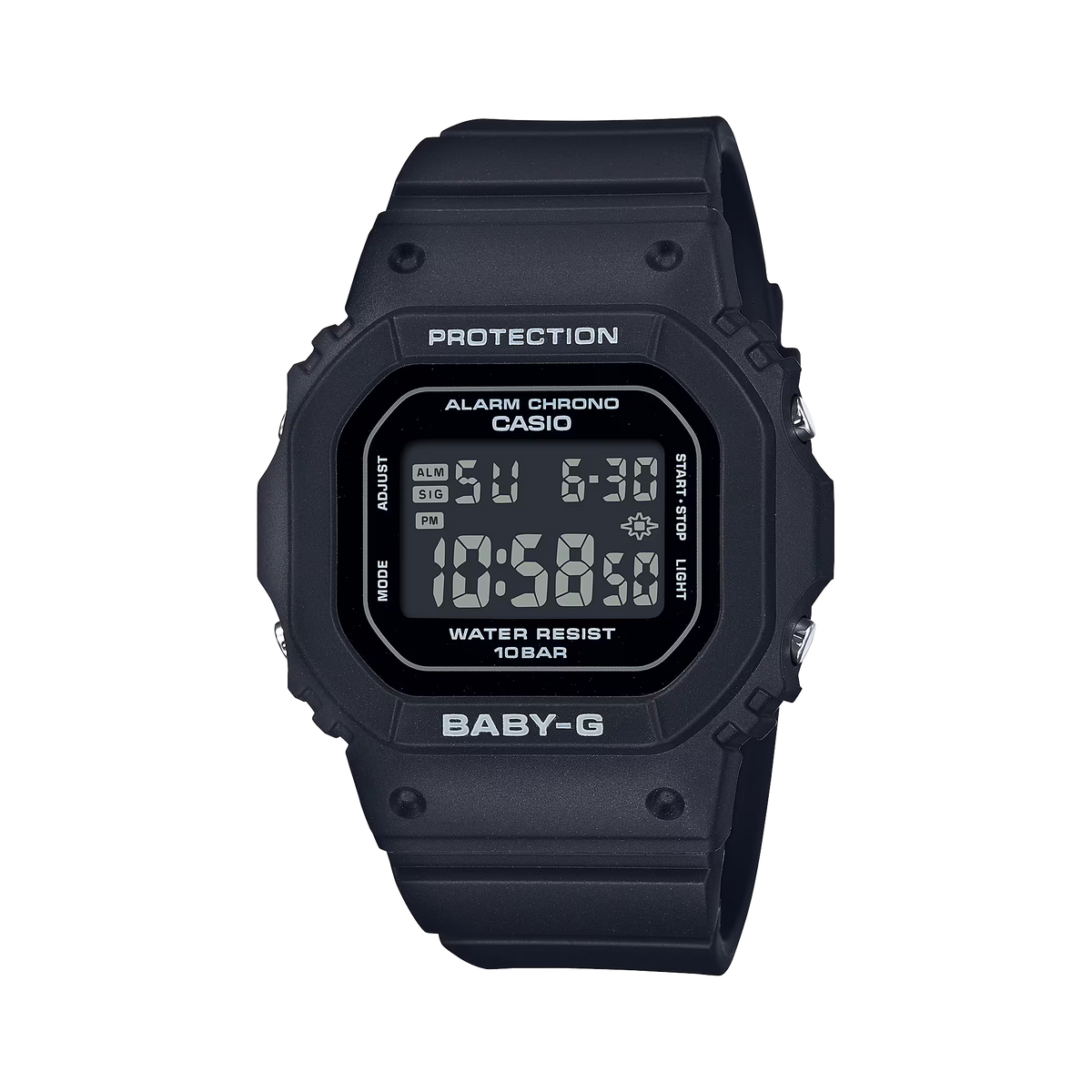 Casio G-Shock BGD-565-1DR Digital Ladies Watch, Black