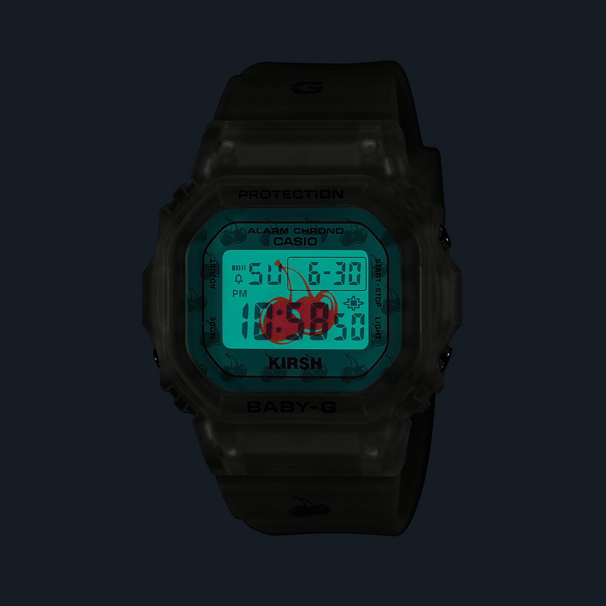 Casio Baby-G BGD-565KRS-7DR Digital Ladies Watch, White
