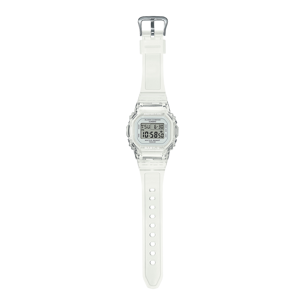 Casio G-Shock BGD-565S-7DR Digital Ladies Watch, White