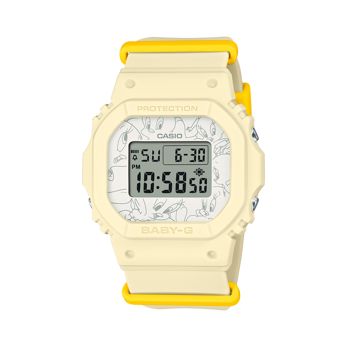 Casio Baby-G BGD-565TW-5DR Digital Women's Watch Yellow