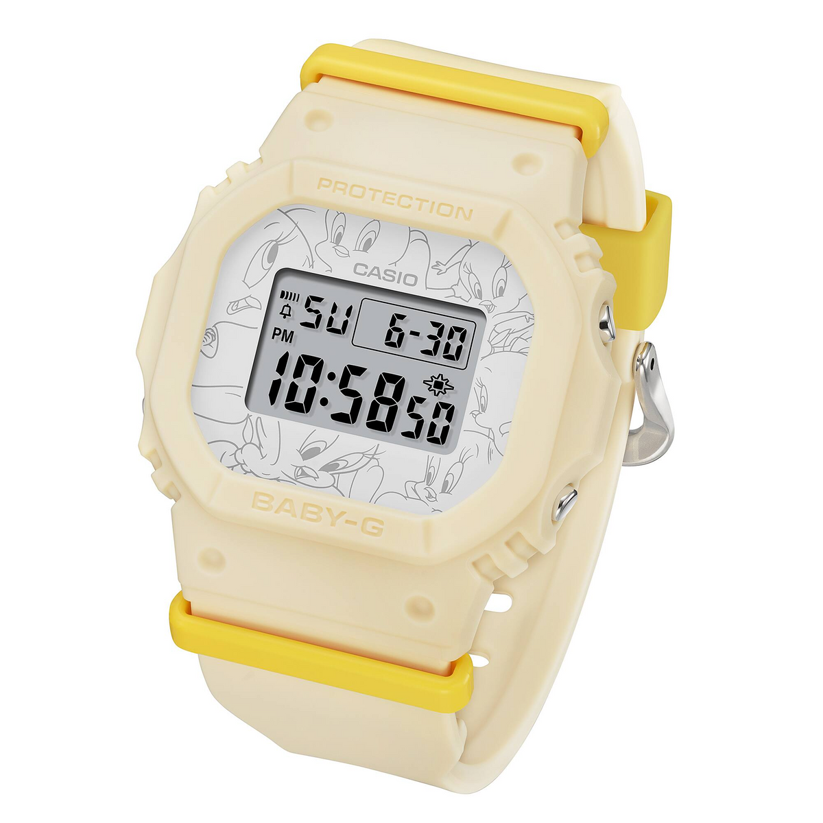 Casio Baby-G BGD-565TW-5DR Digital Women's Watch Yellow